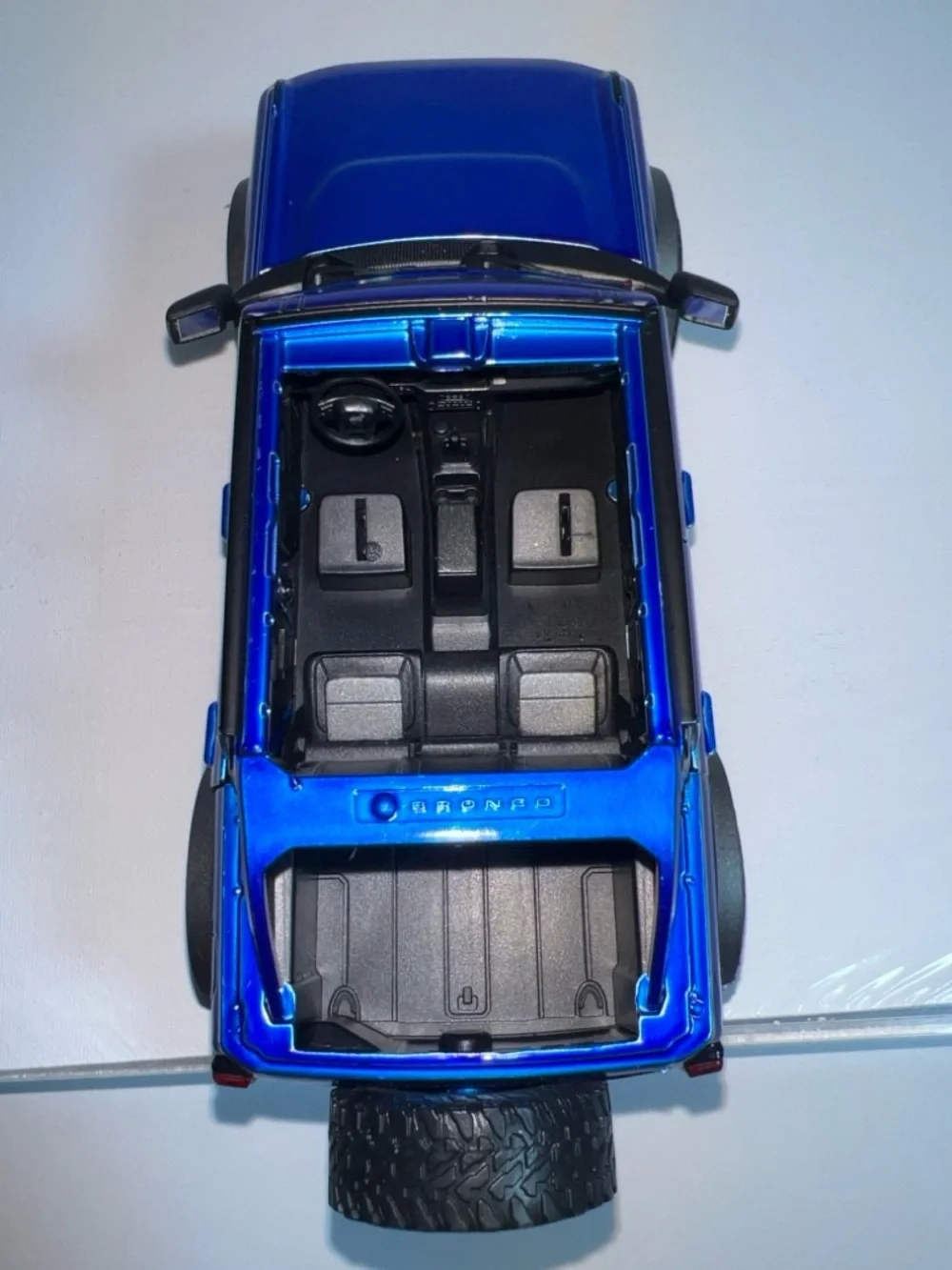 Jada Toys 1/24 2021 Ford Bronco Badlands Diecast Model Blue